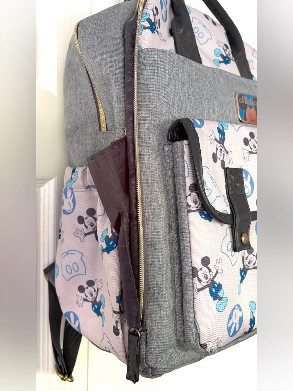 Disney Diaper Bag Backpack Mickey Mouse